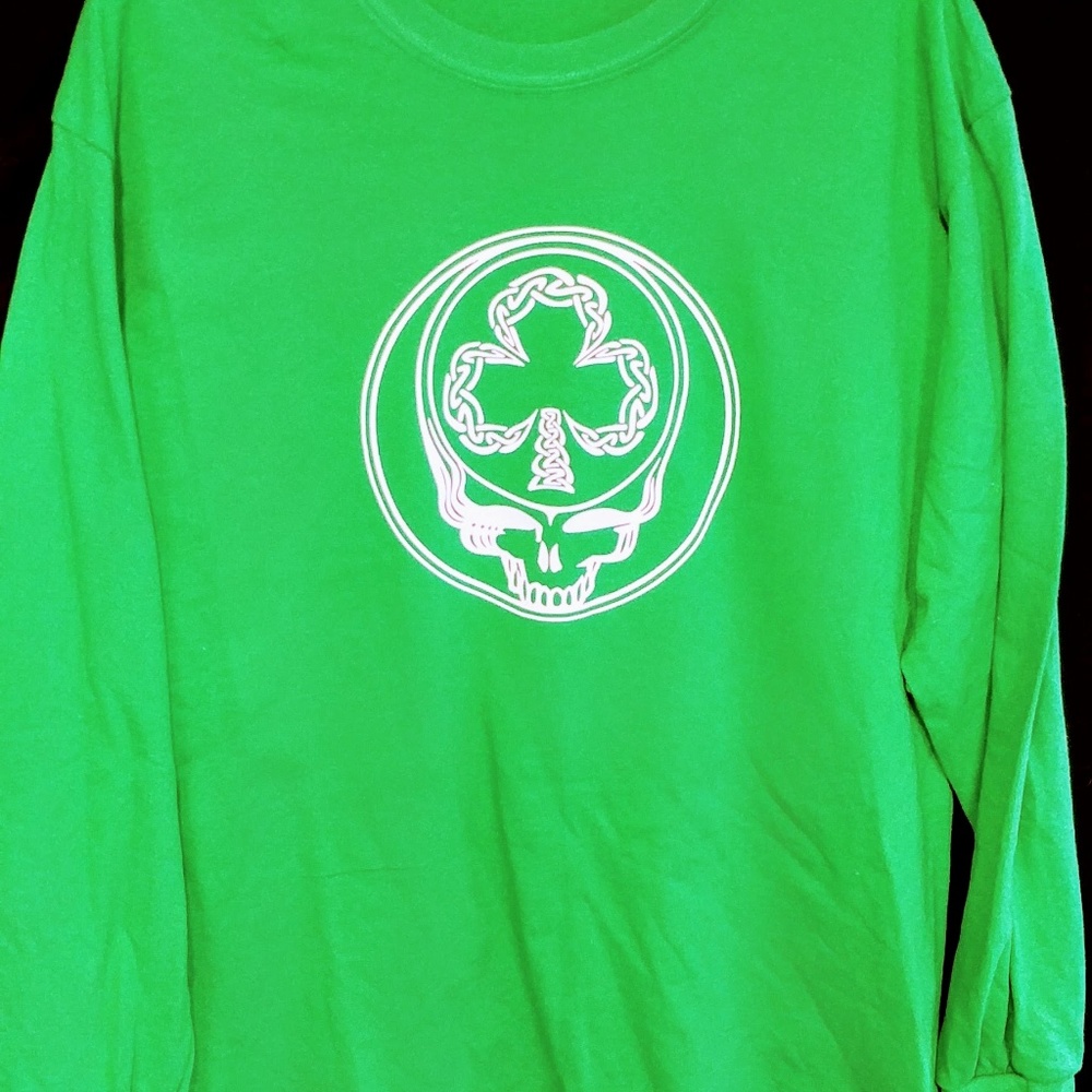 Grateful Dead Steal Your Shamrock St Pats T-shirt Longsleeve